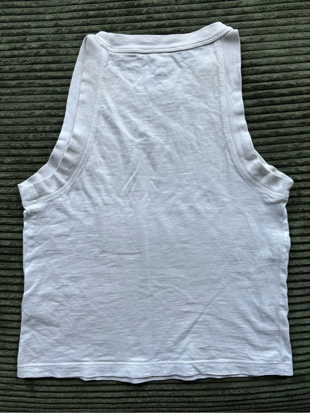 J. Crew White 100% Cotton Tank